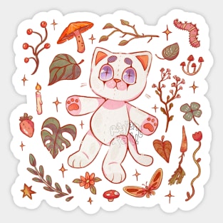 Autumnal Baby Sticker